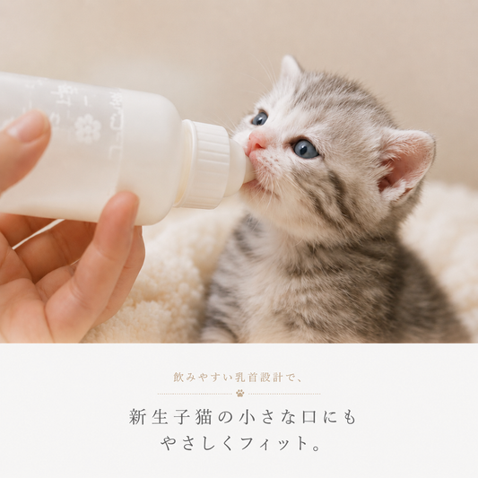 子猫のための哺乳ケアセット