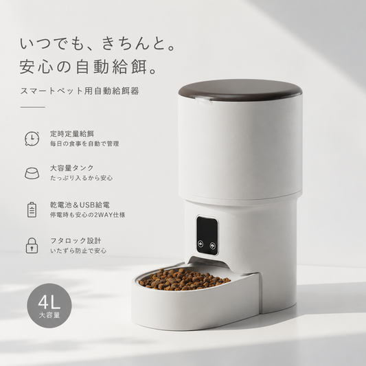 スマート自動給餌器